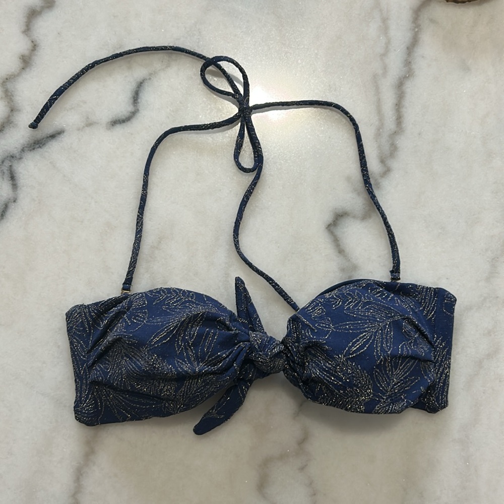 Skatie Lyndi Top - Summer Nights in Blue & Gold